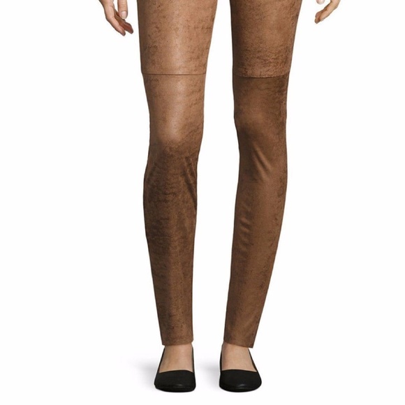 a.n.a Strech brown knit leggings - Picture 2 of 8